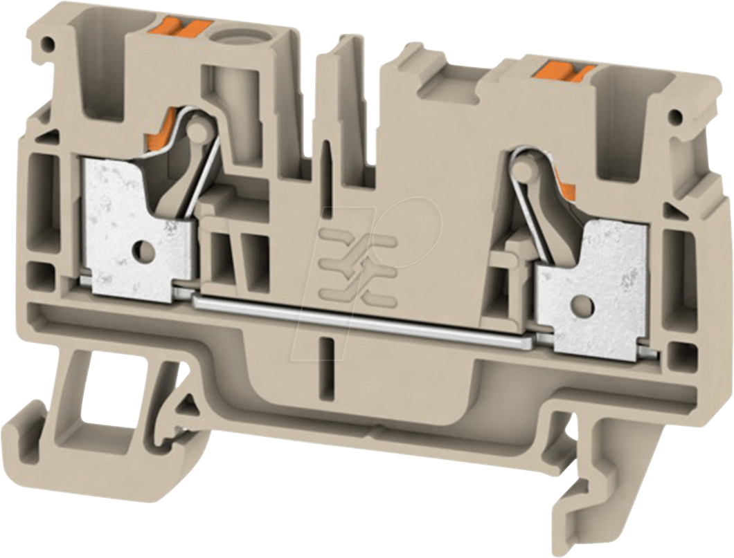 A2C 4 - Durchgangsklemme Klippon® Connect, A-Serie beige