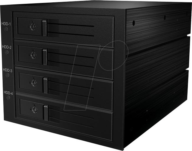ICY IB-564SSK - Wechselrahmen 3x 5.25 für 4x 3.5 SAS/SATA