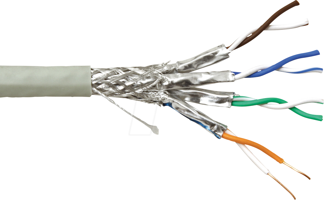 VALUE 21990884 - Cat.6a Netzwerkkabel, S/FTP, grau, 300 m