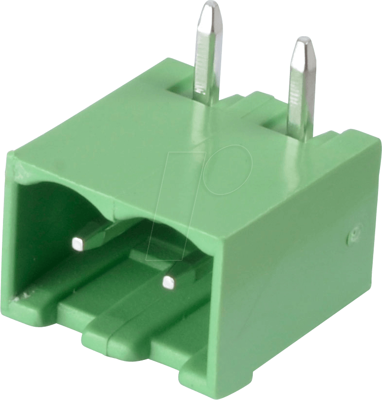 CTB9352-2 - Stiftleiste - 2-pol, RM 5 mm, 90°