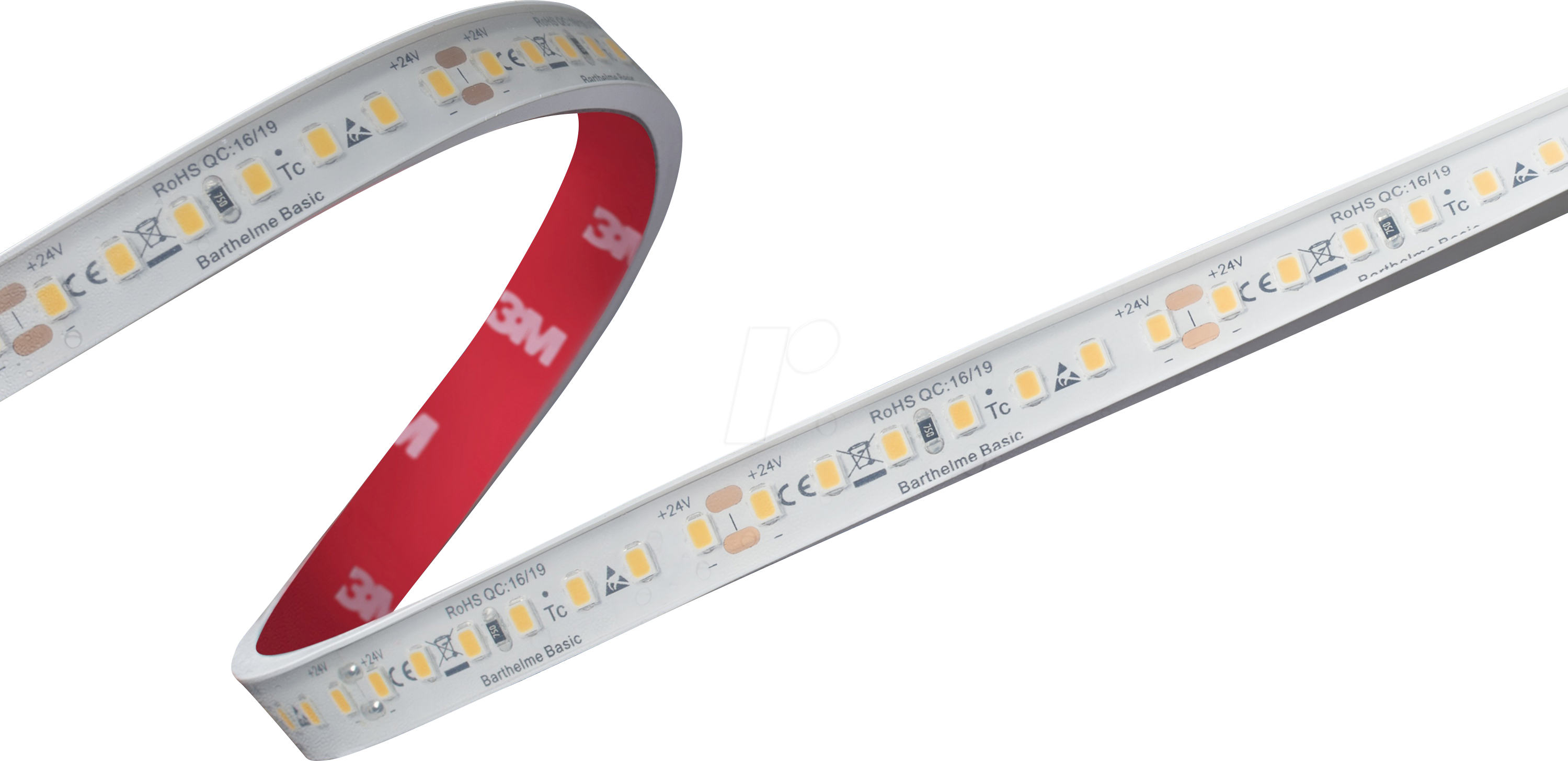 BARTH 51540534 - LED-Streifen, BASIC TOP VIEW, 4mm, IP67, 500 cm, 24 V DC, 4000 K