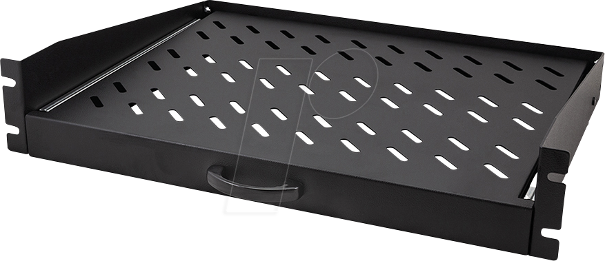 LOGILINK SF2C50B - 19'' Fachboden, 2 HE, schwarz