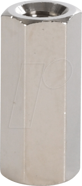 VT DI 12MM - Distanzhülsen, Metall, 6-Kant, M3, 12mm