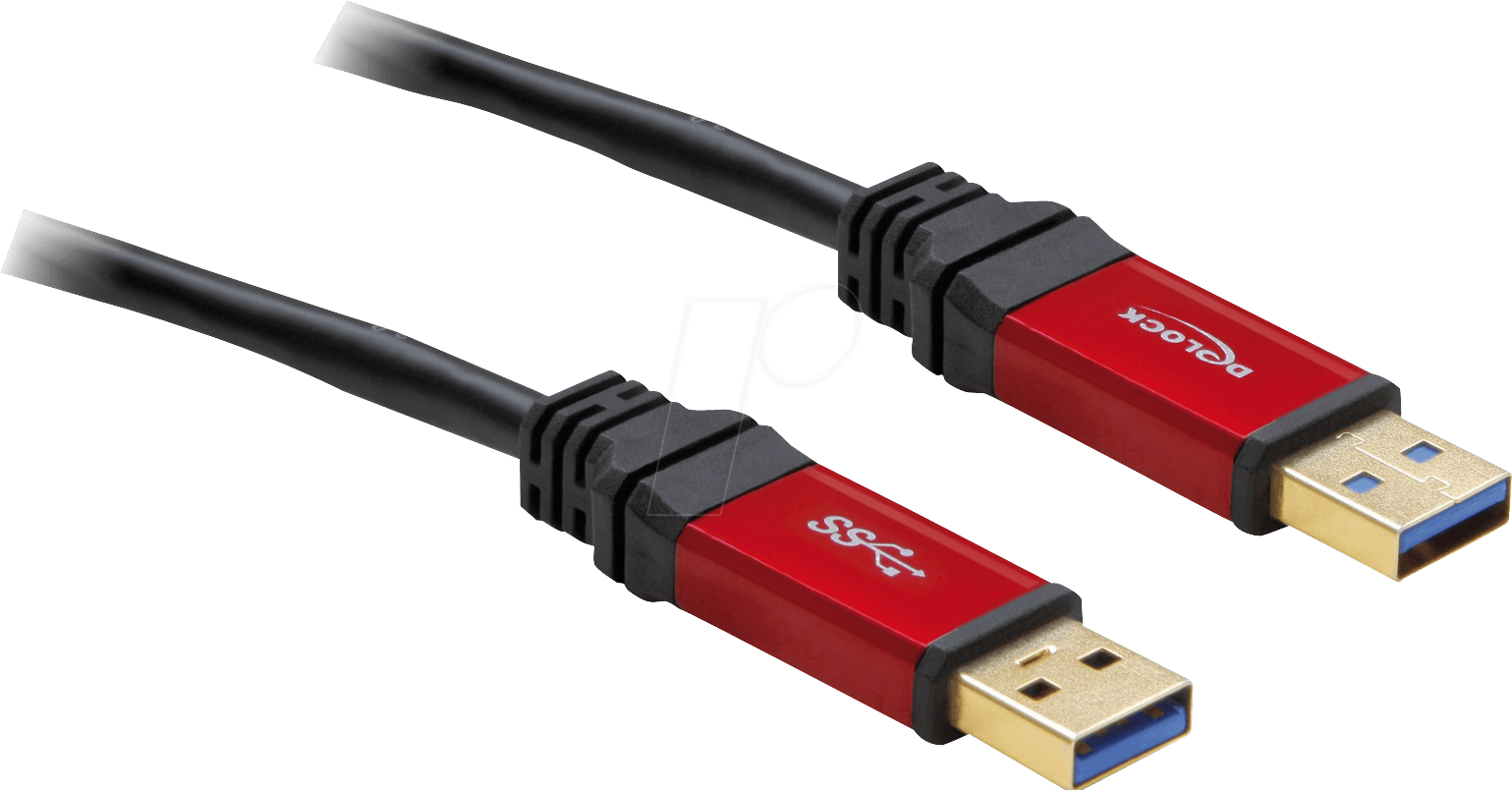 DELOCK 82747 - USB 5 Gb/s Kabel, A Stecker auf A Stecker, 5 m
