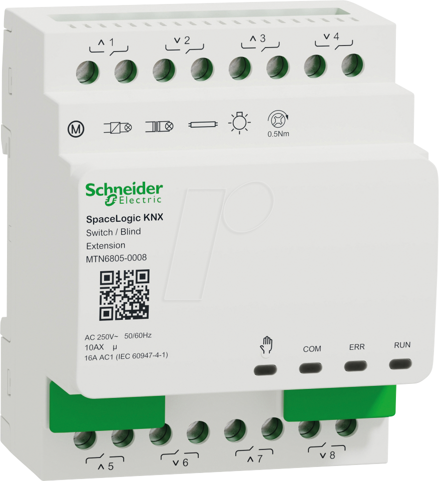 SE MTN6805-0008 - SpaceLogic KNX Erweiterung Schalter/Jalousie