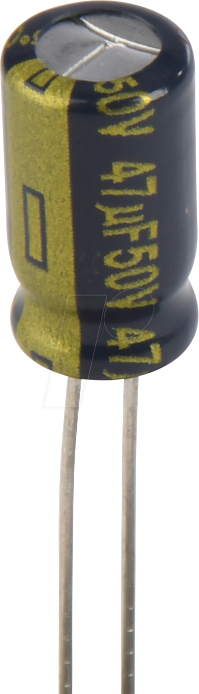 FC-A 47U 50 - Elko radial, 47µF, 50V, 105°C, low ESR, AEC-Q200