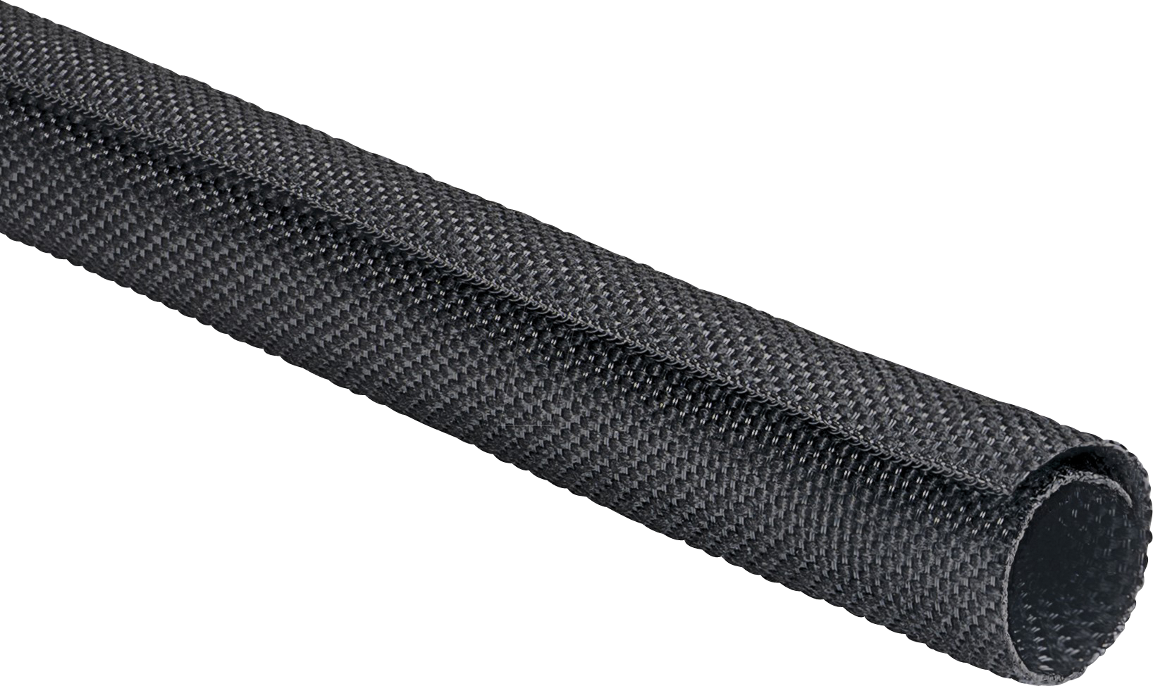 Thumbnail - HT 170-01011 - Geflechtschlauch, selbsteinrollend, 5 m x 5 mm, schwarz