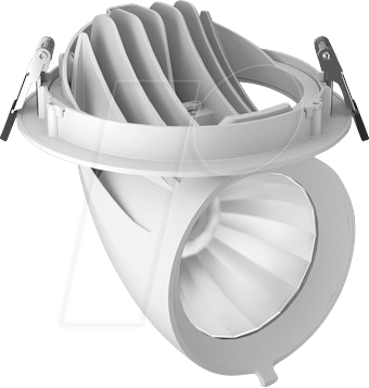 HEIT LL-510037 - LED Einbau Downlight, weiß, 38 W, 4750 lm, 3000 K, 40°