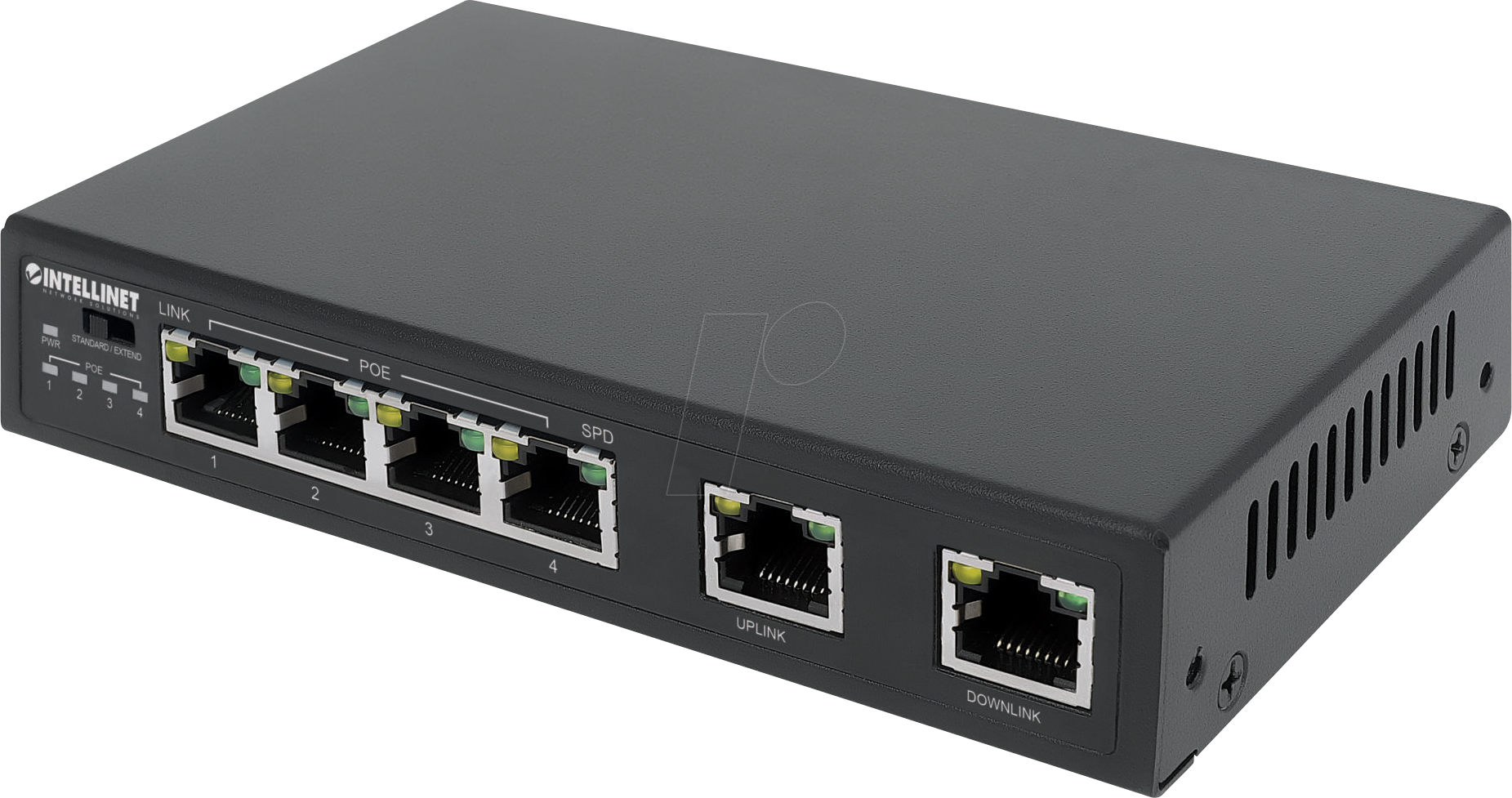INT 561686 - Switch, 6-Port, Fast Ethernet, PoE++