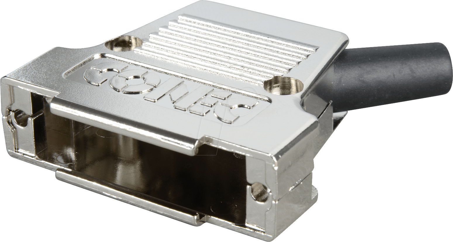 KAPPE MSK 25 - D-SUB-Kappe f. 25-polig D-Sub, Metall, seitlich