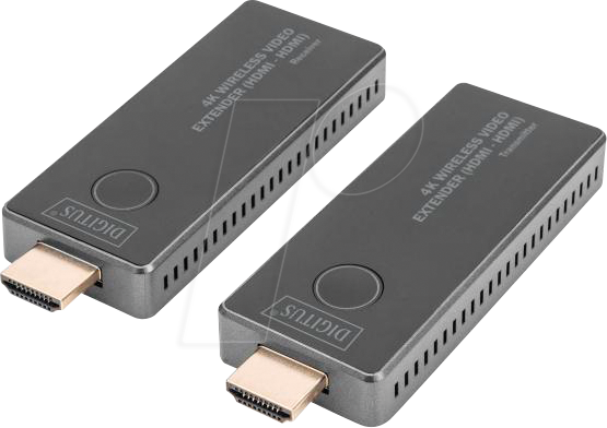 DIGI 55323 - HDMI Extender Set, 4K, Wireless, 30 m