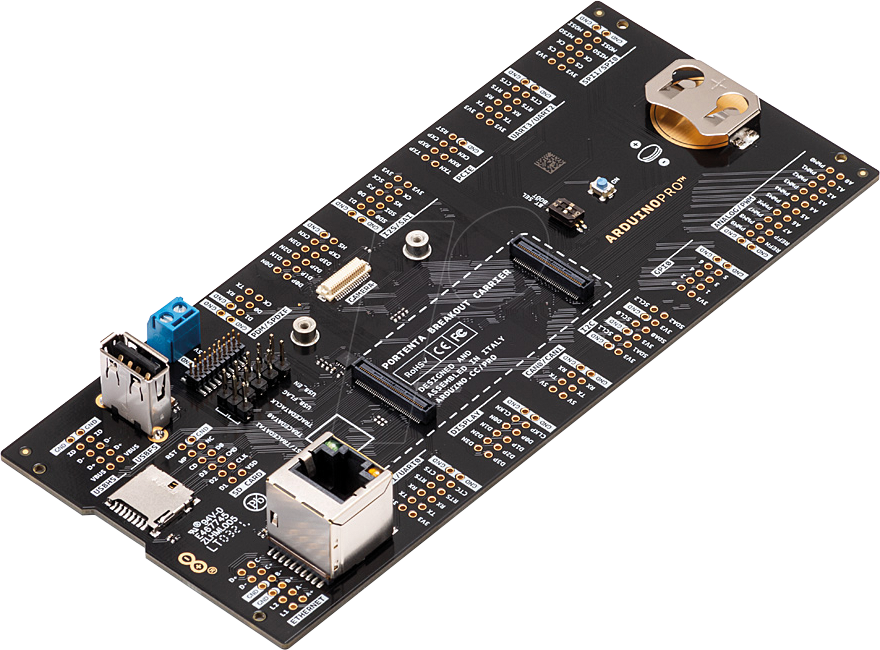 Thumbnail - ARD SHD ASX00031 - Arduino Pro - Portenta Breakout Erweiterungsboard