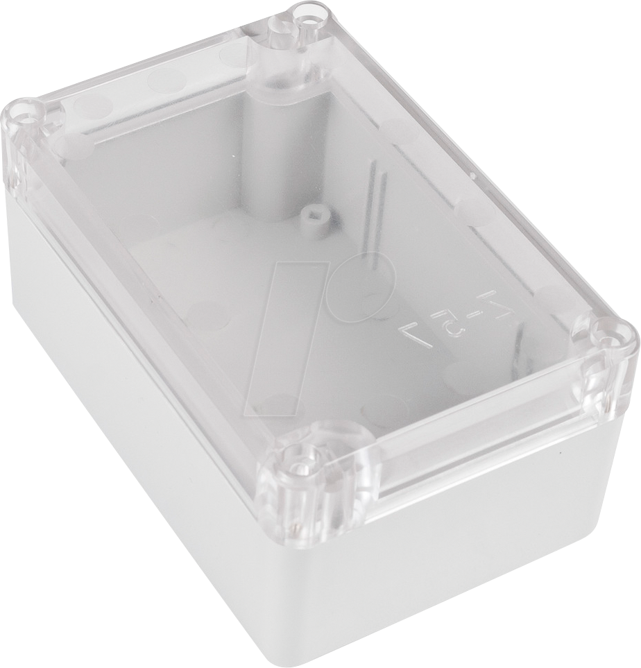 4U63120806437 - Industriegehäuse, 118 x 78 x 55 mm, IP65, lichtgrau