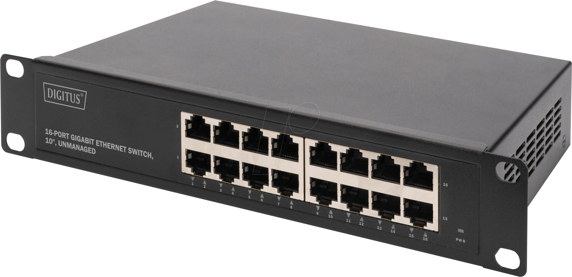 Thumbnail - DIGITUS DN-80115 - Switch, 16-Port, Gigabit Ethernet