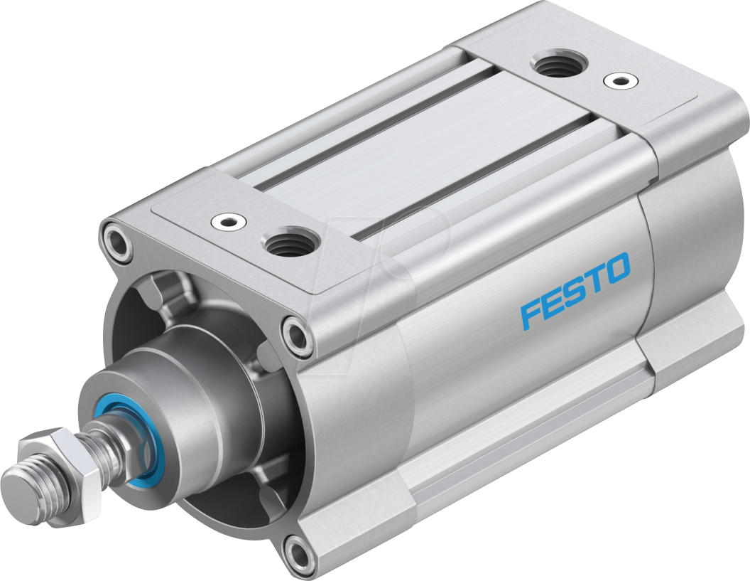 FESTO 1384807 - Normzylinder, DSBC, Ø 100 mm, M20x1,5, G1/2, PPVA