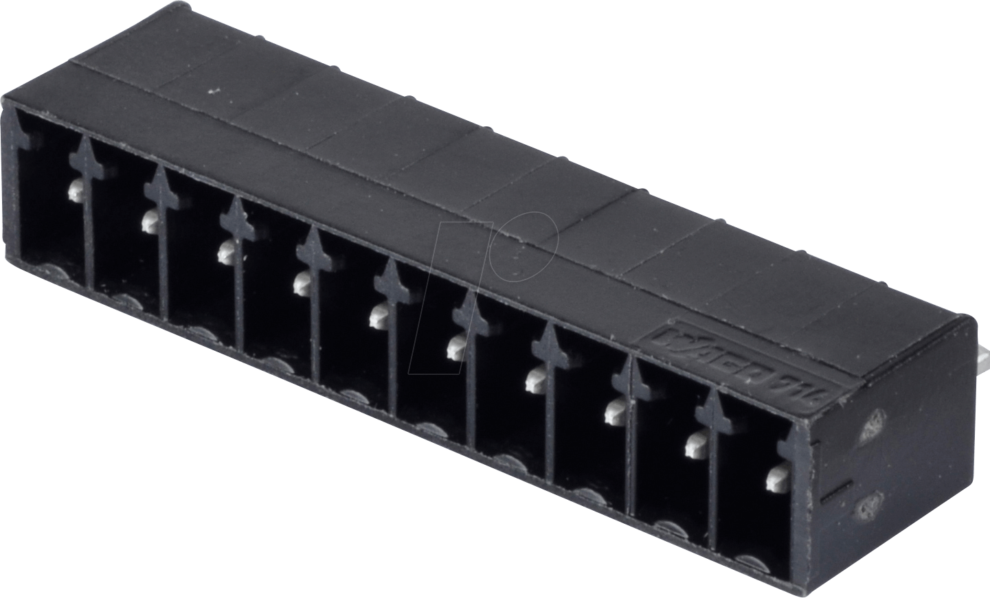 WAGO 714-140 - Stiftleiste, RM 3,5 mm, 10-pol, gerade