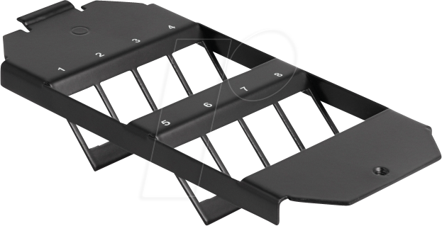 Thumbnail - DELOCK 88062 - Keystone Halterung 8 Port für Bodentank