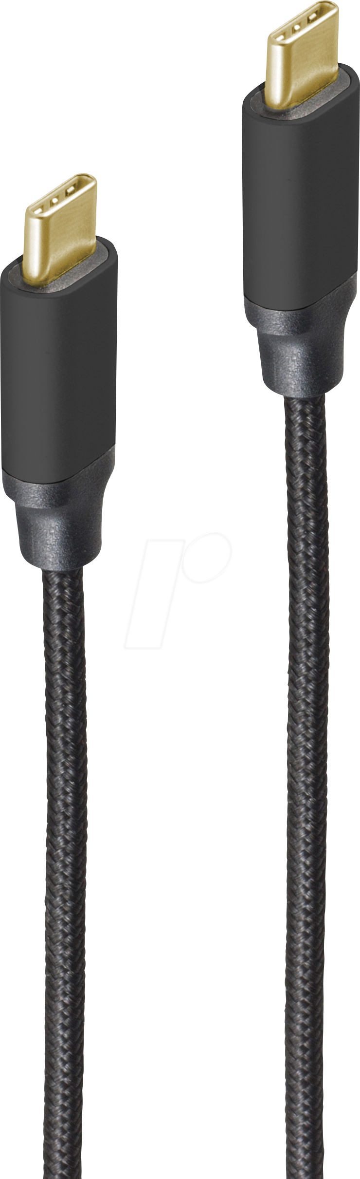 Thumbnail - SHVP BS20-70025 - Sync- & Ladekabel, USB-C -> USB-C, 1,0 m schwarz