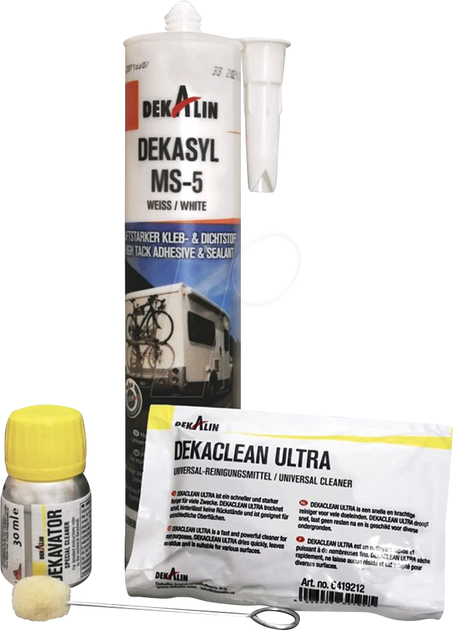 Thumbnail - DEKALIN 6270134 - Klebeset Dekasyl 6270134 MS-5, weiß, 290 ml
