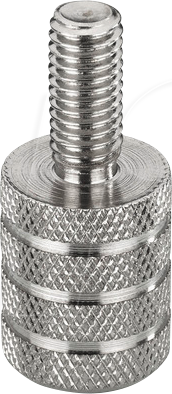 MON MAC-70 - Adapterschraube, M8x18 mm außen, 9 mm innen