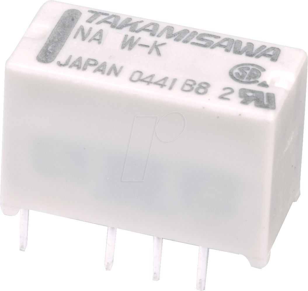 NA 24W K - Subminiatur-Relais NA 24 VDC, 2 Wechsler 2A