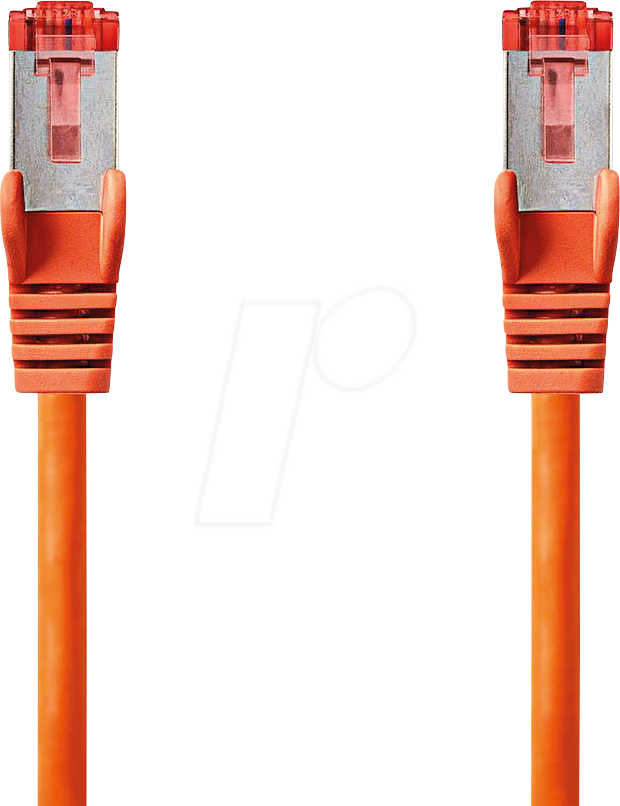 N CCGP85221OG015 - Patchkabel, Cat.6, S/FTP, 0,15 m, orange