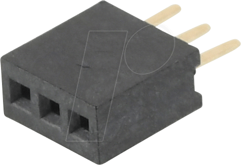 BKL 10120641 - Buchsenleiste 1,27mm 1x3 gerade