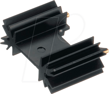 SK 104/38.1 220 - Kühlkörper, 38,1 mm, Alu, 11 K/W, SOT-32/TO-220