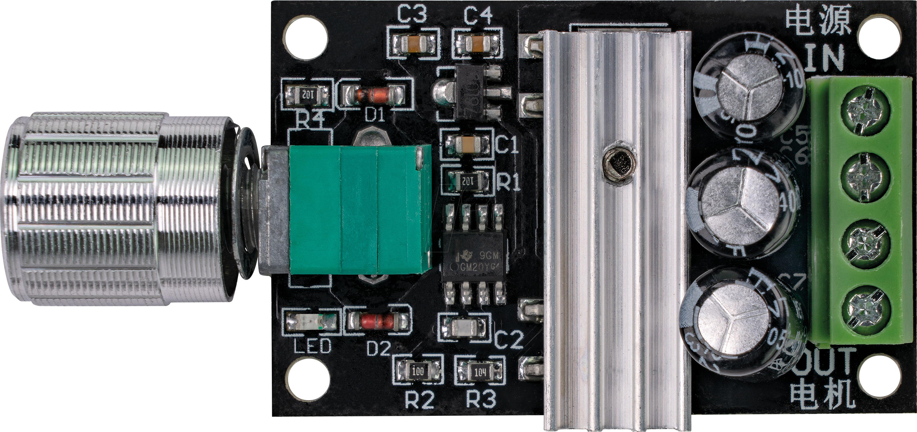 DEBO PWM CTRL - Entwicklerboards - PWM Motorcontroller