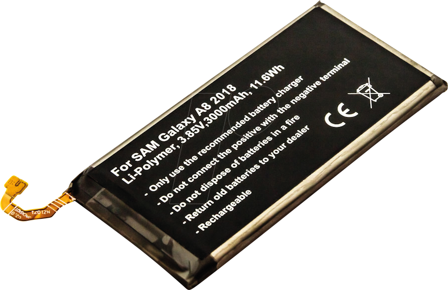 AKKU 13382 - Smartphone-Akku für Samsung-Geräte, Li-Po, 3000 mAh