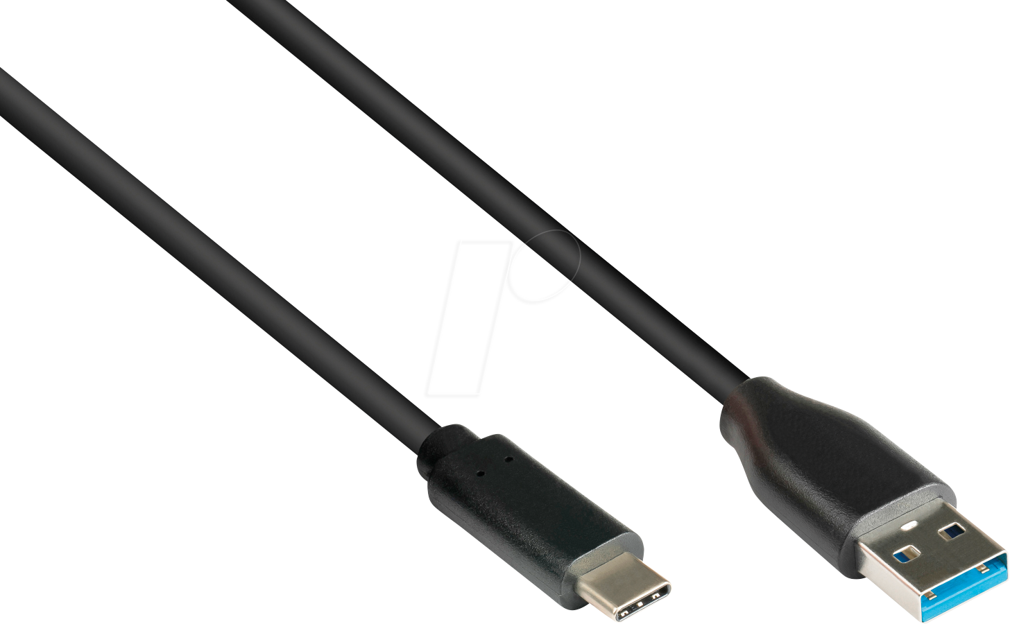 GC 2831-AC010S - USB 10 Gb/s Kabel, A Stecker auf C Stecker, schwarz, 1,0 m
