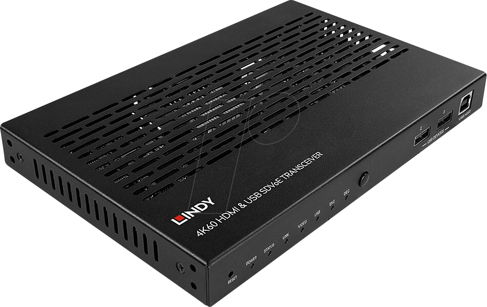 LINDY 38365 - SDVoE Extender, Transceiver, 4K 60 Hz, 100 m