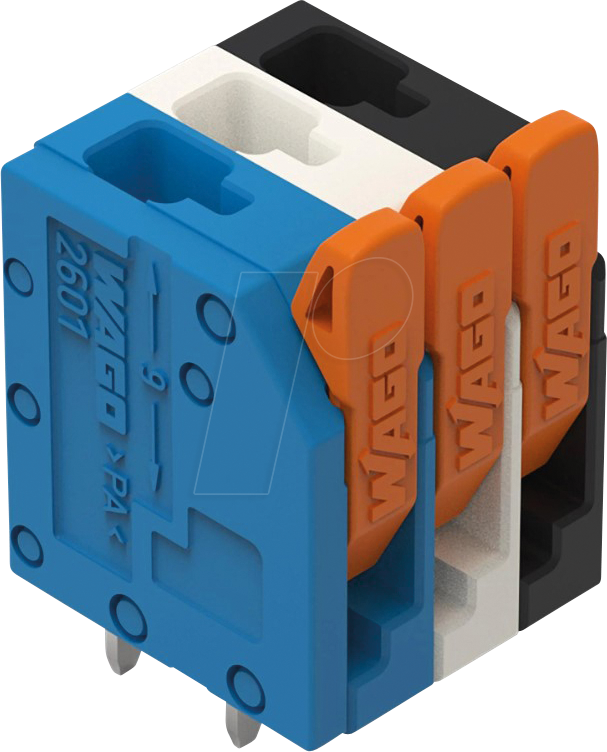 WAGO 2601-3103SP - Single Pair Ethernet-Klemme, 3-polig, 1,5 mm²