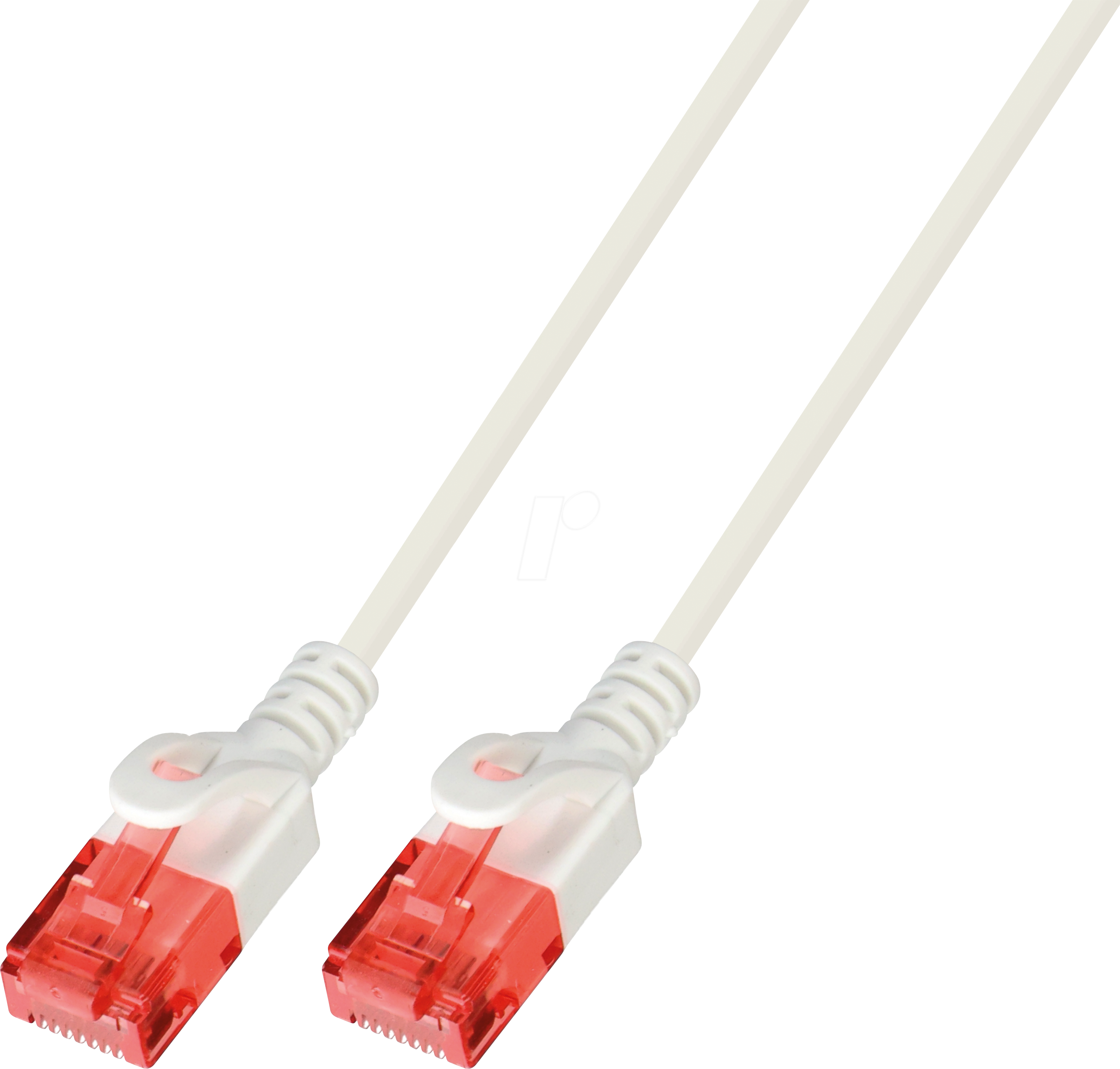 TTL 1700HF25,0M - Patchkabel Cat.6, U/UTP, Slim, weiß, 25 m