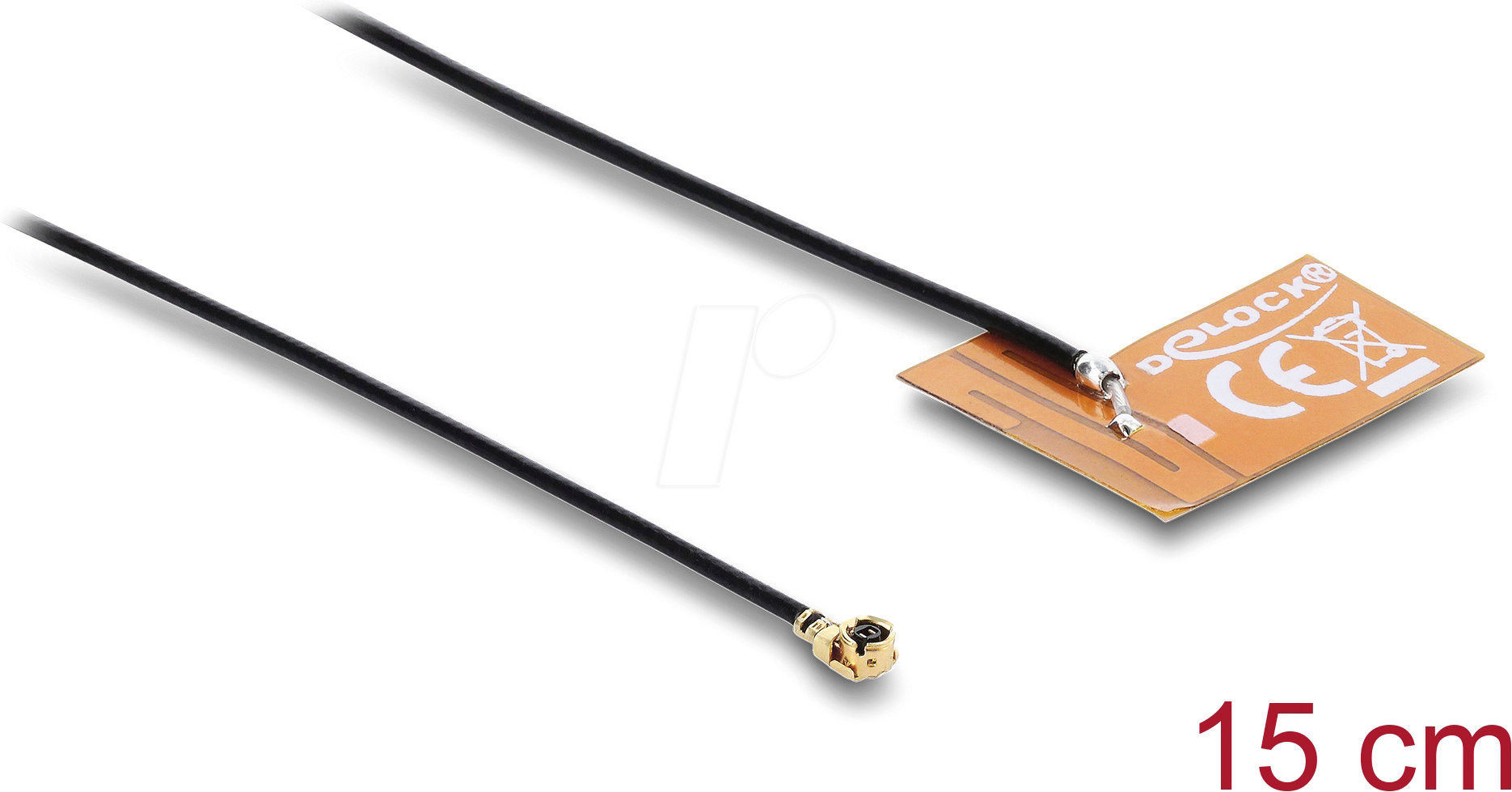 DELOCK 90695 - Antenne, WLAN, MHF® I Stecker, Bluetooth, 0,15 m