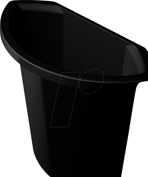 HELIT H61069-95 - Abfalleinsatz für Papierkorb, 6 Liter, schwarz