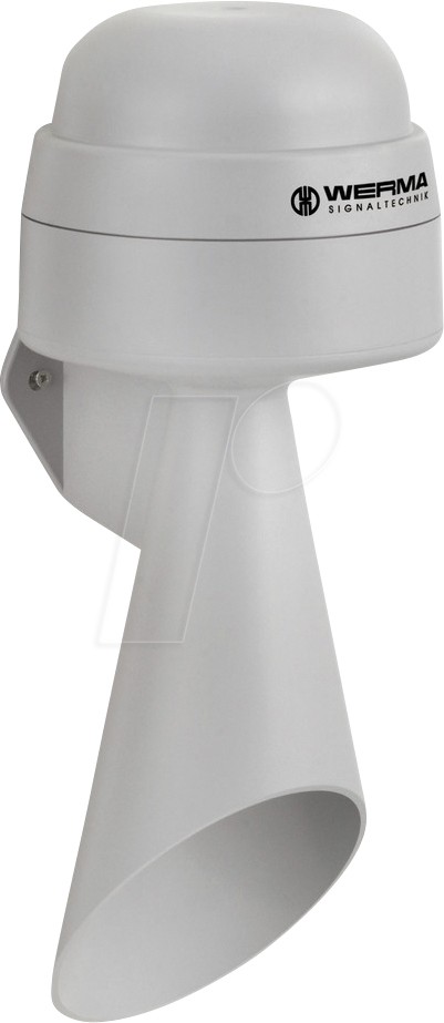 WERMA 57400060 - Signalhupe WM Dauerton 115-230VAC GY