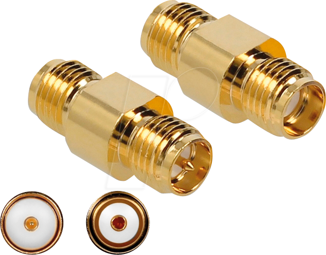 DELOCK 89975 - Adapter SMA Buchse > RP-SMA Buchse