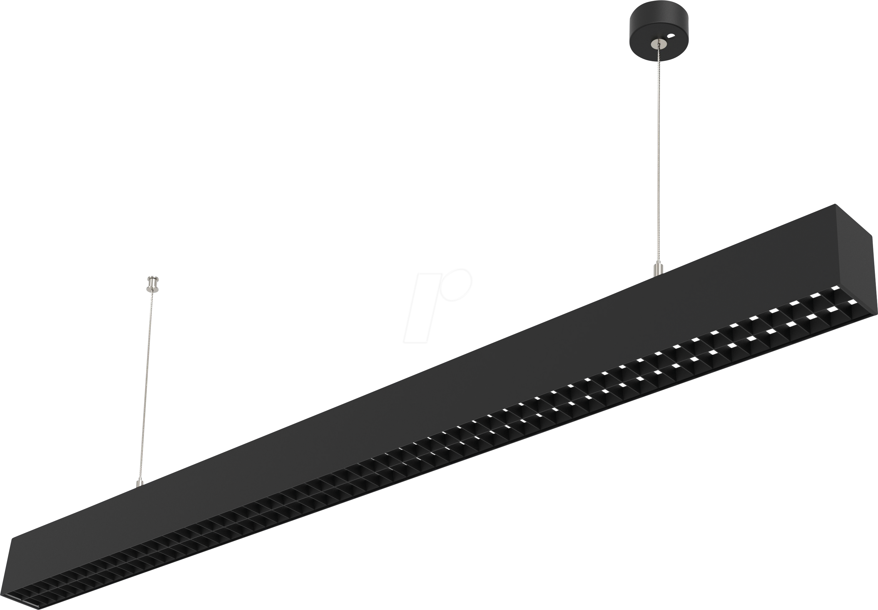 HEIT LL-510015 - Linear Pendelleuchte, 31 W, 4000 lm, 4000 K, schwarz