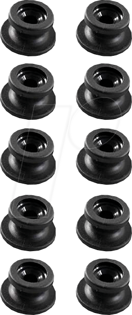 ANHGR 342150 - Anhänger - Planenhaken, rund, 10 Stück