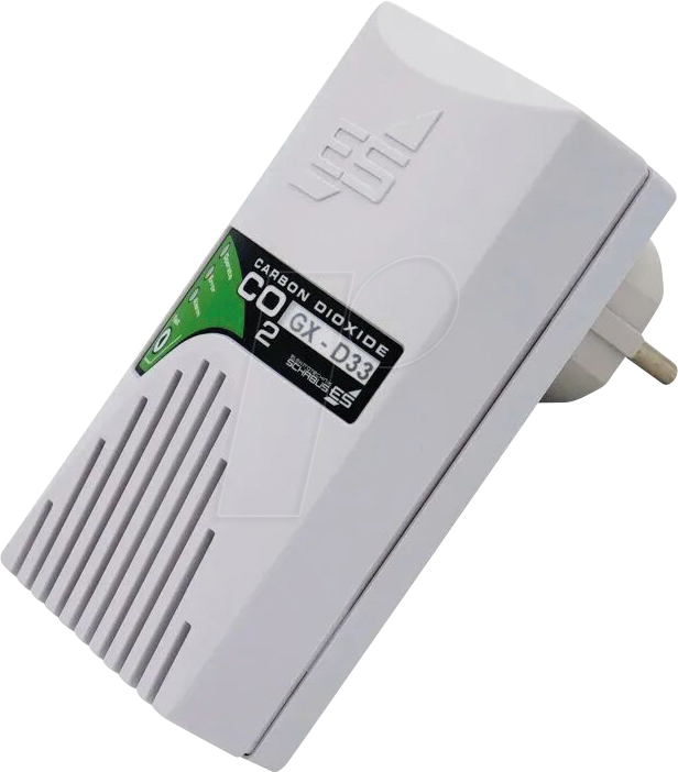 SCHABUS 300257 - Gasalarm für Kohlendioxid (CO²) aus technischen Anlagen (Wassers