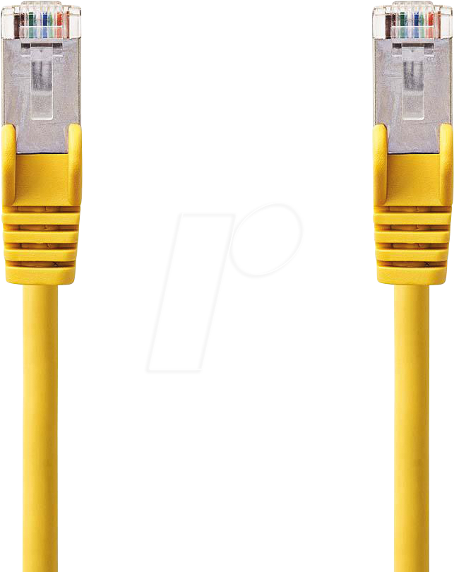 N CCGP85121YE50 - Patchkabel, Cat.5e, SF/UTP, 5 m, gelb