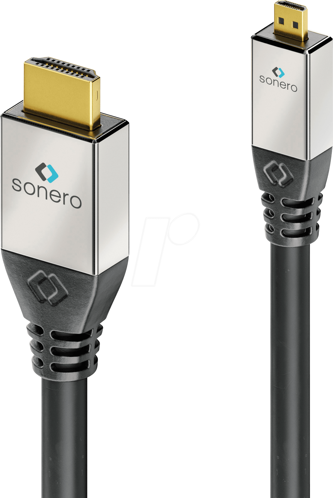 SON HC300-010 - HDMI auf Micro Premium High Speed mit Ethernet 4K 60 Hz 1 m