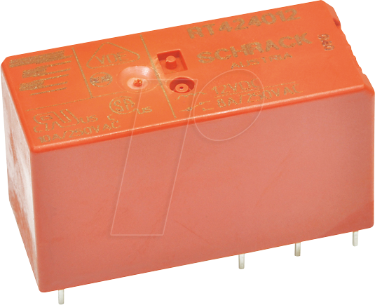 TE 1419108-6 - Leistungsrelais monostabil, THT, 12 A, 1 Wechsler (CO)