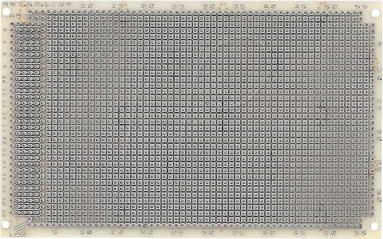 UP 1160EP2 - Punktrasterplatine, Epoxyd, 2-Seitig 160x100mm