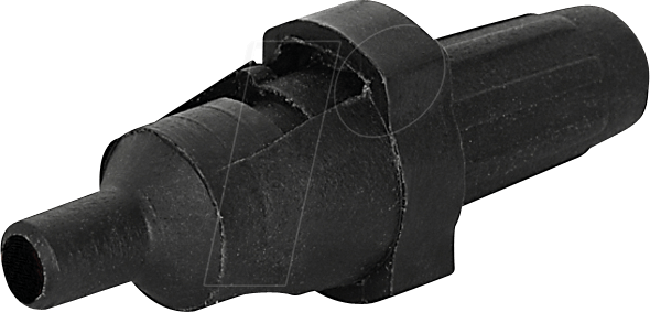 SCH 86012000 - Sicherungshalter für 5 x 20 mm, 32 V, 6,3 A, schwarz