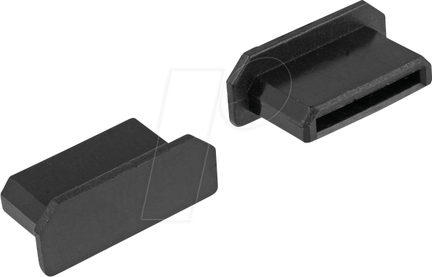 DELOCK 64028 - Staubschutz, HDMI mini-C Buchse ohne Griff, 10 Stück, schwarz