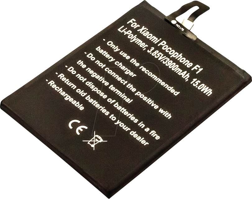 AKKU 31174 - Smartphone-Akku für Xiaomi-Geräte, Li-Po, 3900 mAh