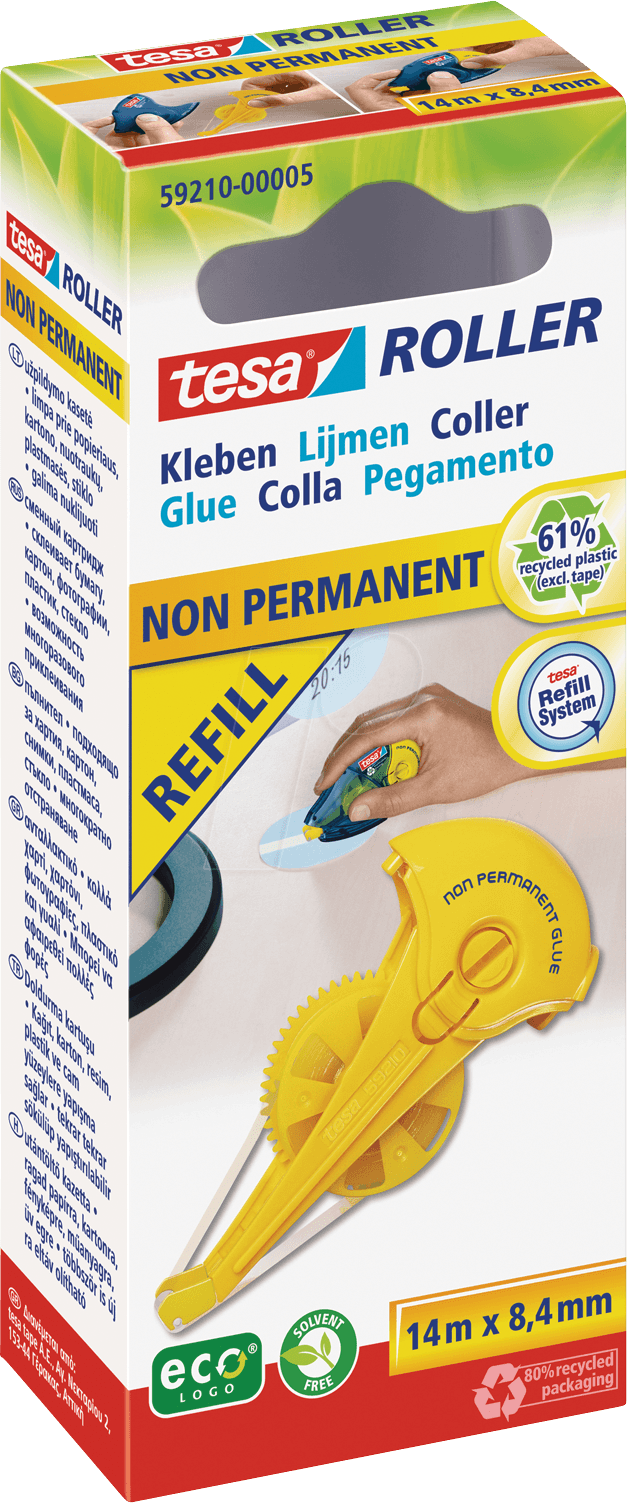 TESA 59210 - tesa® Roller Kleben wieder ablösbar, Nachfüllkassette