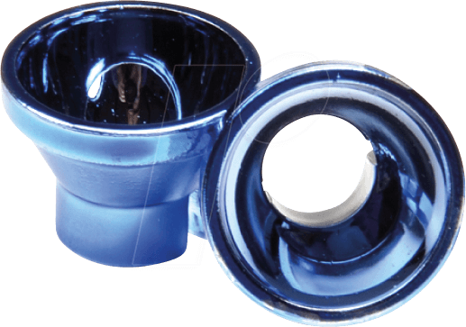 REFL METALL BL - LED-Reflektor, 5 mm, metallisiert, blau